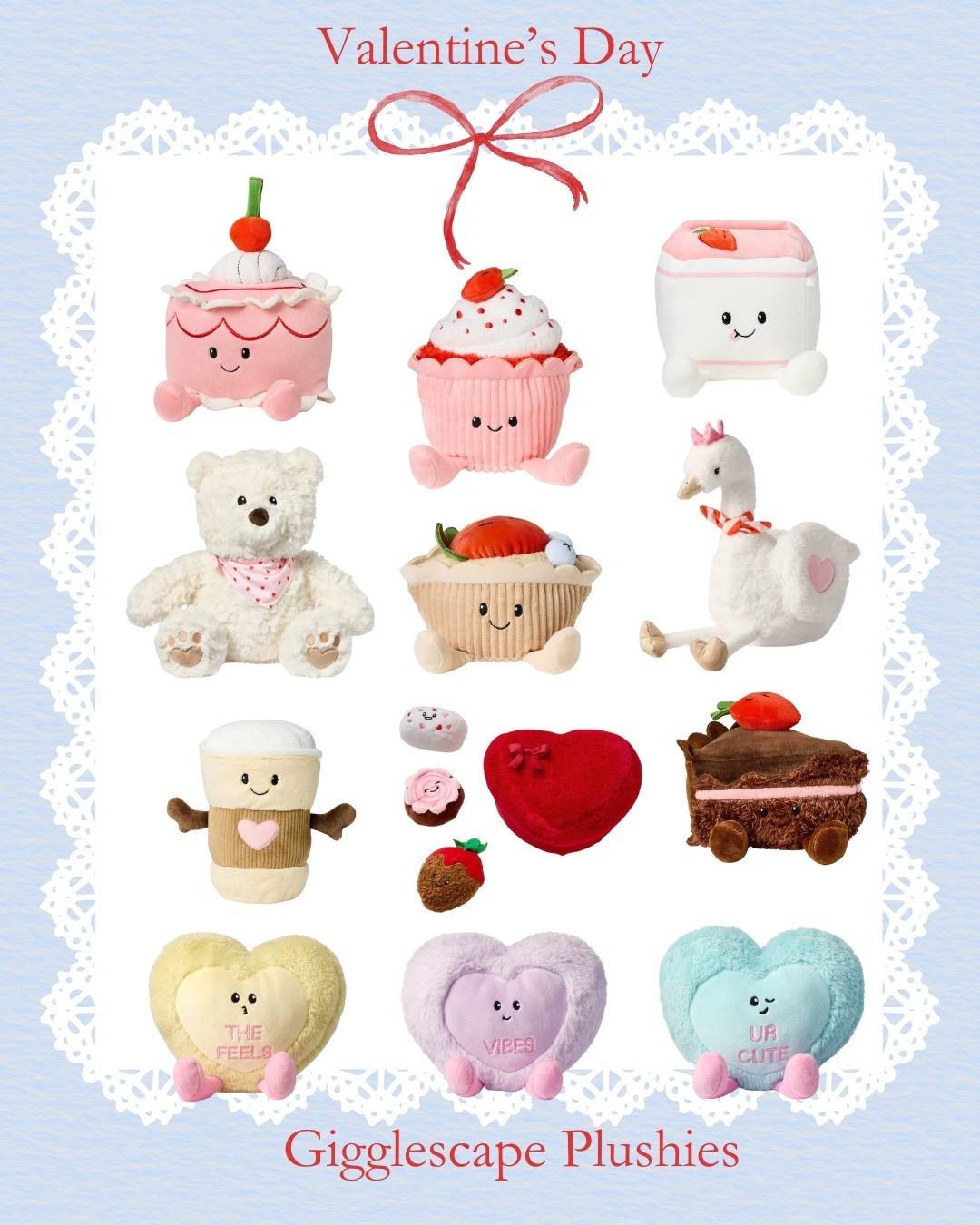 Gigglescape Valentine’s Day Plushies #target #gigglescape #valentineplushie

#LTKGiftGuide #LTKHoliday #LTKSeasonal