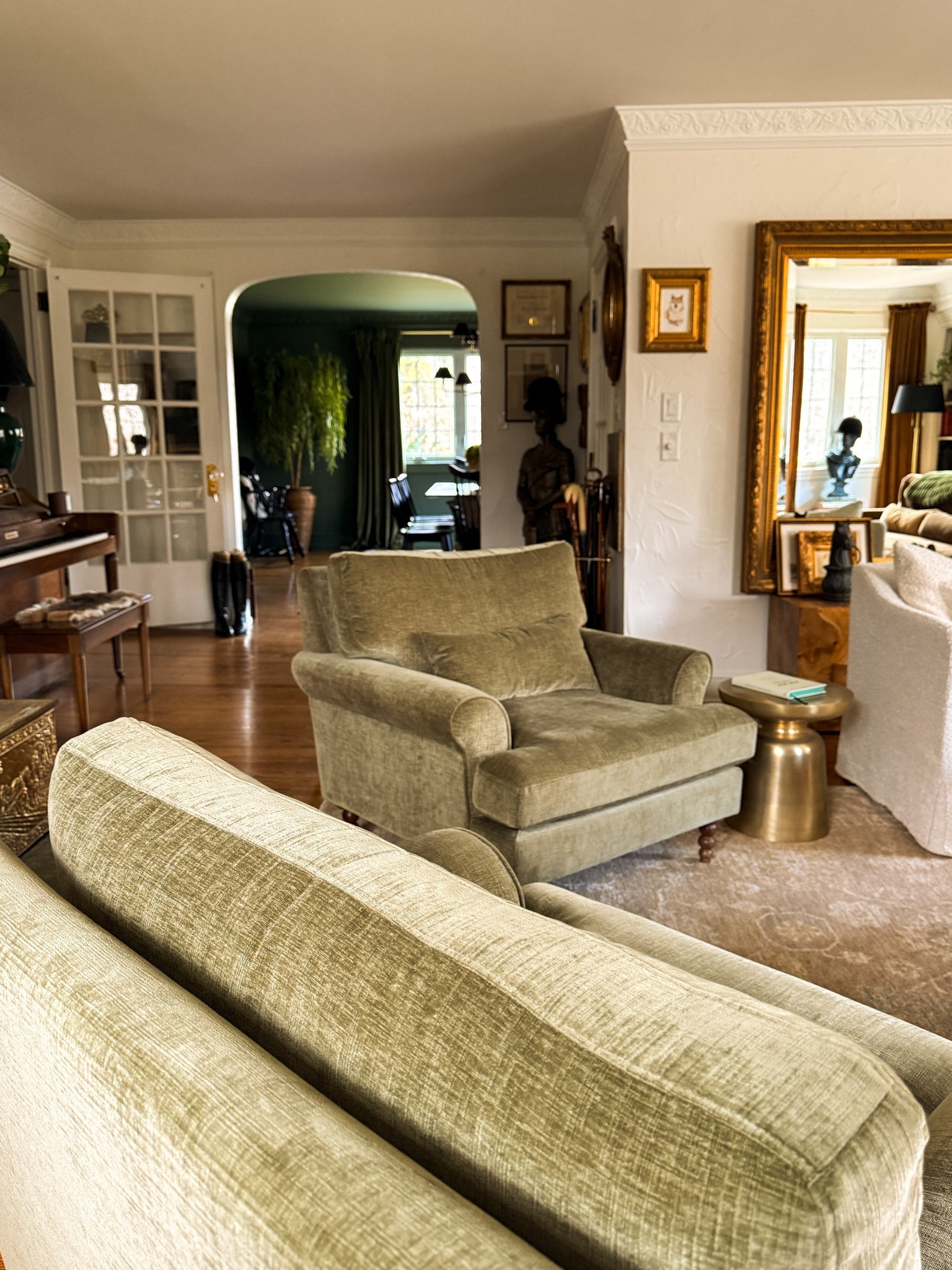 The Internet’s favourite green chair! I chose the fabric Ivy! 

#LTKHome