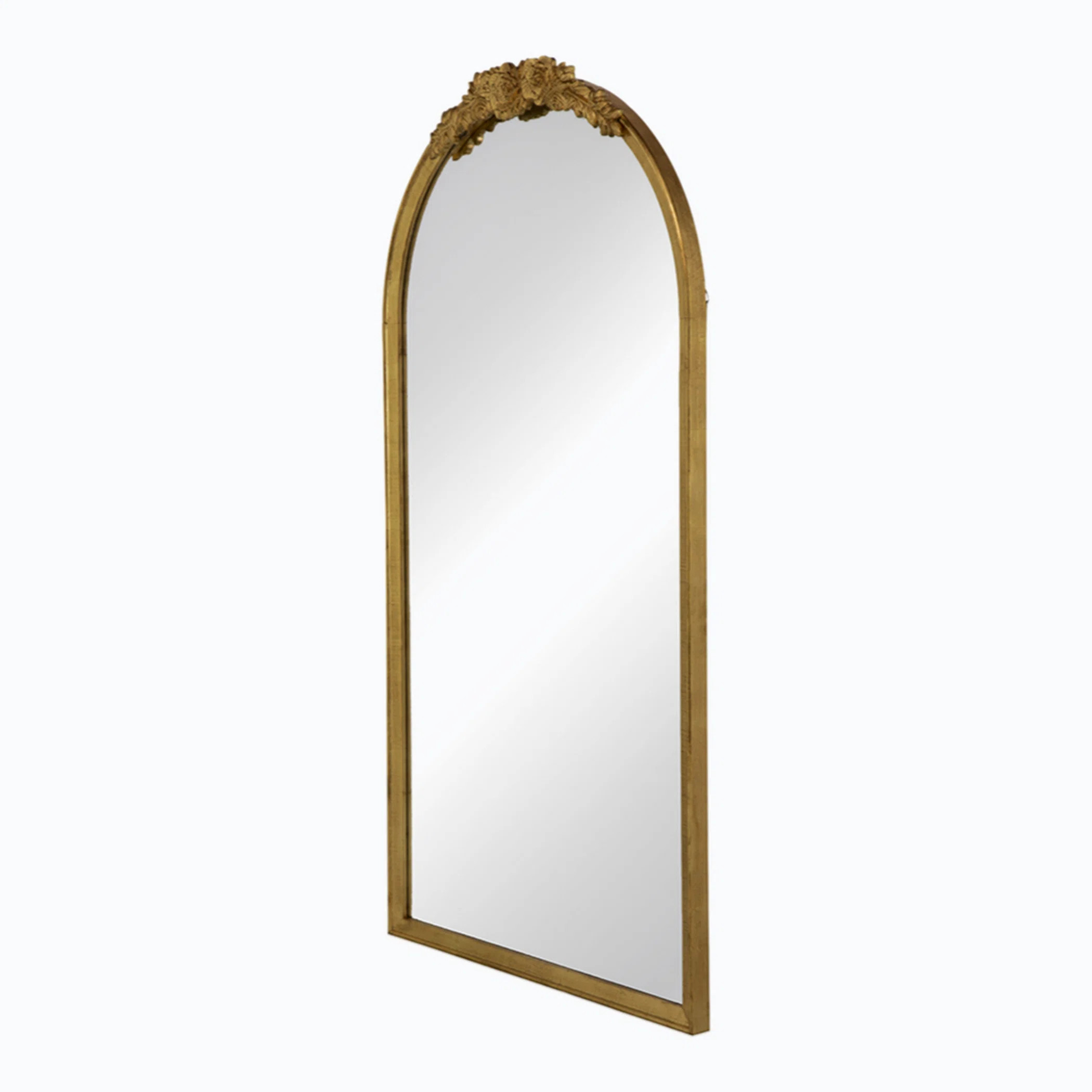 House of Hampton® Galiano Wood+Glass Wall Mirror | Wayfair | Wayfair North America