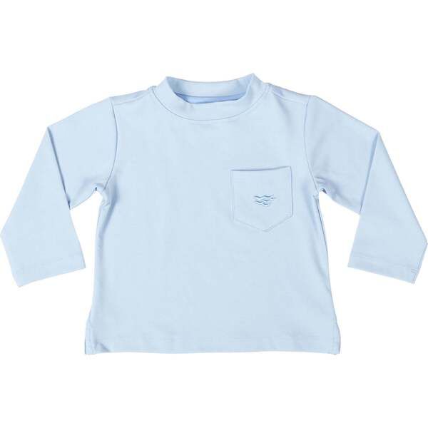 Long Sleeve Tucker Tee, Bay Tree Blue | Maisonette