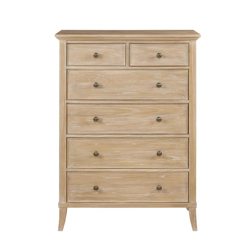 Cora Tall 6 Drawer Standard Chest | Wayfair North America