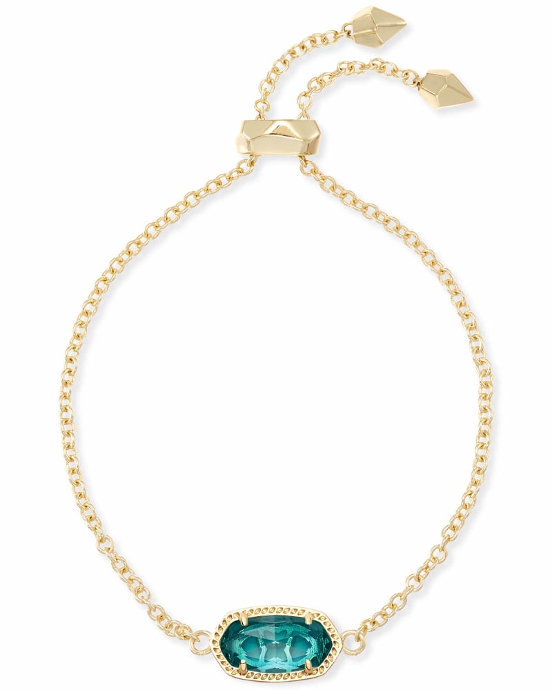 Elaina Gold Adjustable Bracelet in Blue | Kendra Scott | Kendra Scott