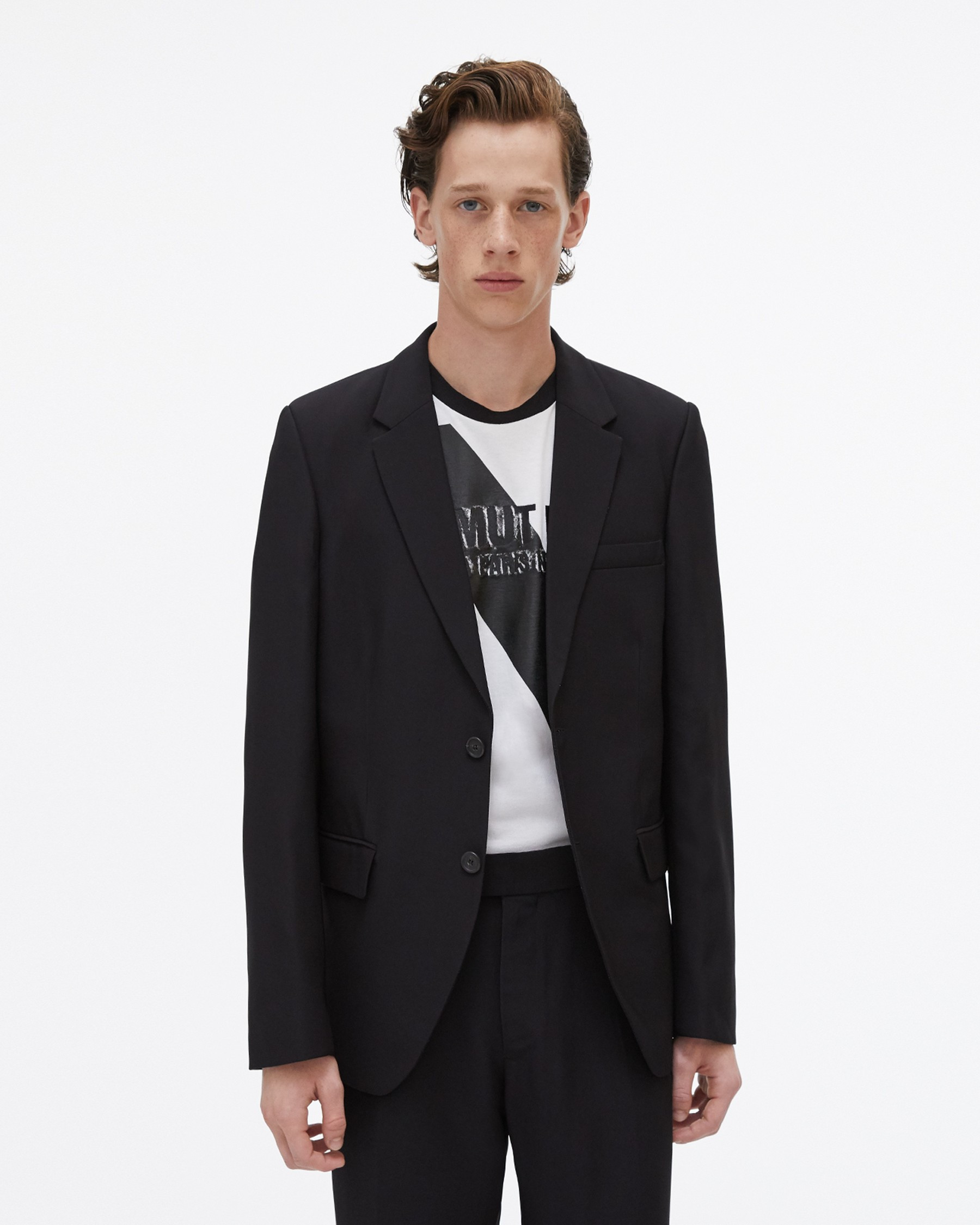 Viscose Two-Button Suit Jacket | Helmut Lang (US)