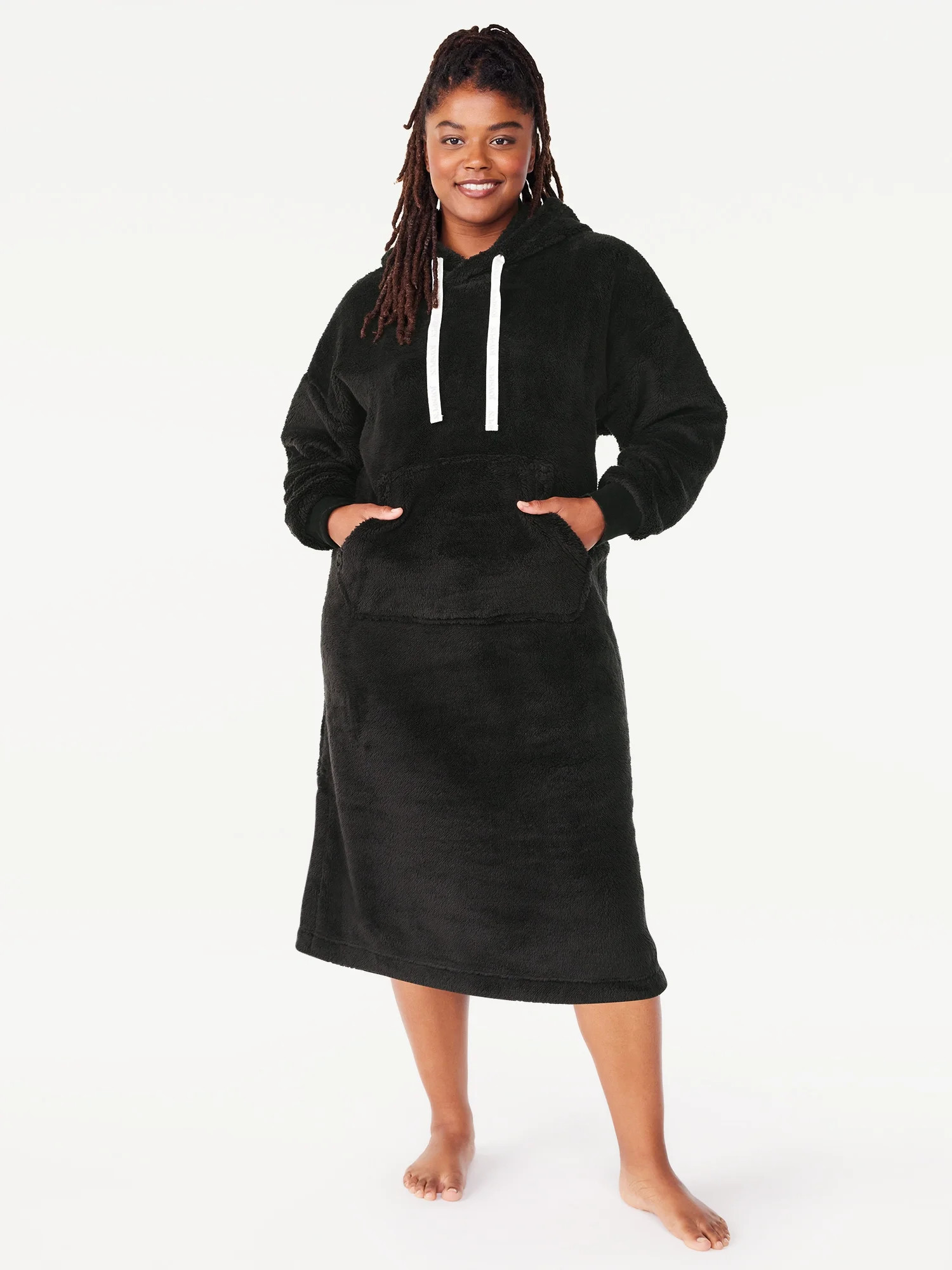 Joyspun Women’s Plush Lounger, Sizes XS to 3X | Walmart (US)