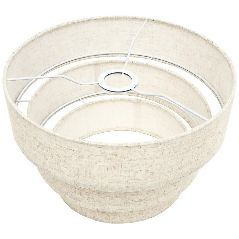 Extra Large Lampshade 3-tier Pendant Light Shade Modern Layered Lamp Shade | Walmart (US)