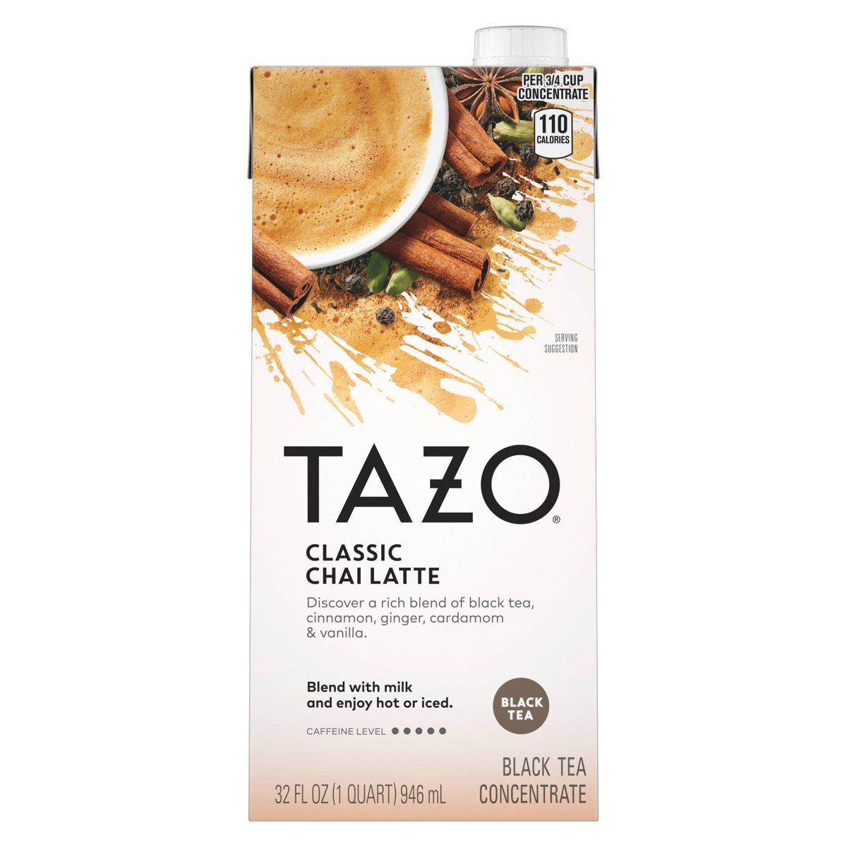 Tazo Classic Latte Chai Black Tea - 32oz | Target