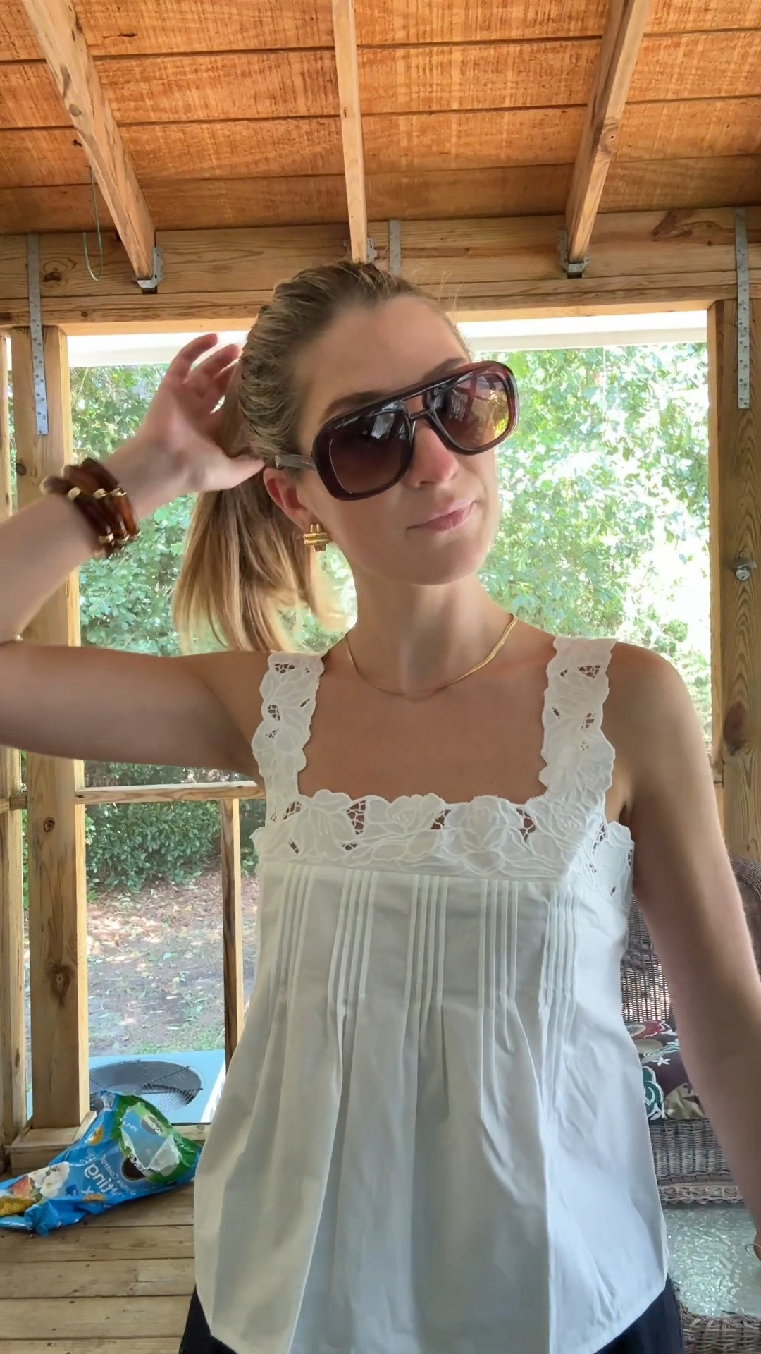 This top is on sale!
Wearing a Small

#LTKootd #LTKgrwm #LTKSaleAlert