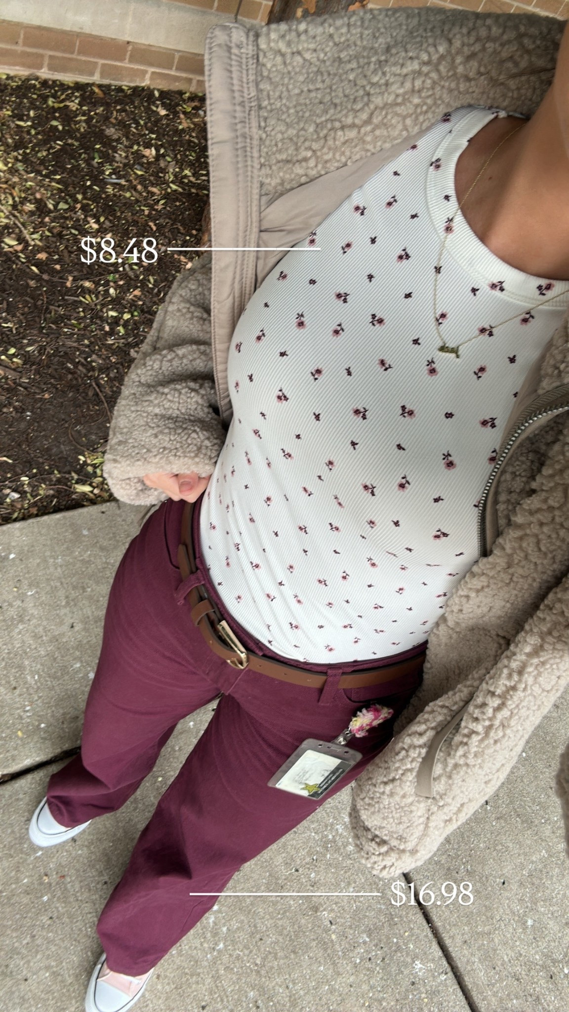 Wearing smalls in both the top and pants. Pants run big imo. I’m between a medium and a small right now, and I need a belt with these!

S fleece (oversized fit)
TTS converse 



#LTKSeasonal #LTKFindsUnder50 #LTKHoliday