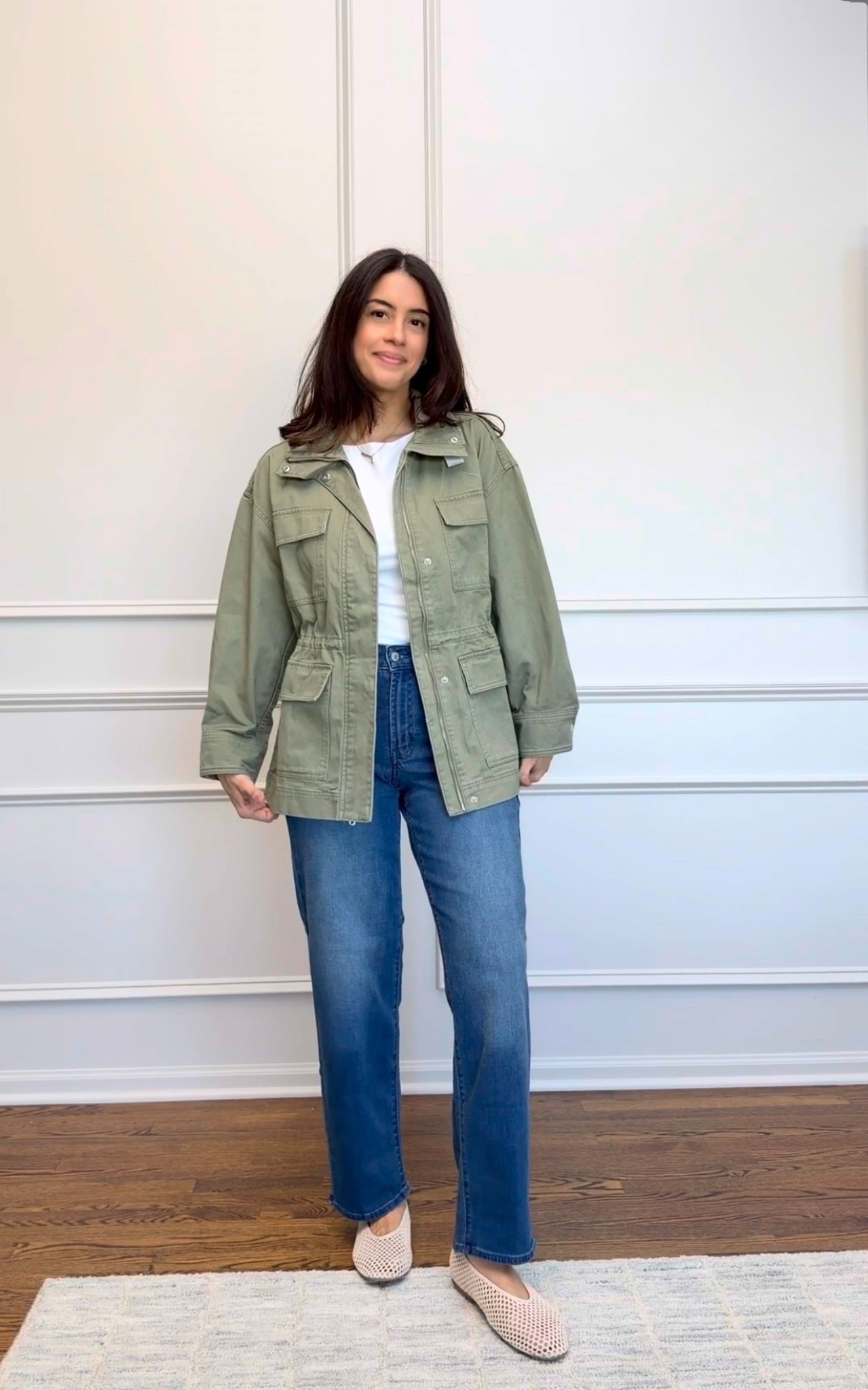 Old navy spring items on sale I’m loving!!
This 

Cinched-Waist Utility Jacket is so good and under $35 now on sale (reg price $65!)
Sizing info: I’m 5’6” and 130 lbs for reference 
I’m wearing a size Small / high waisted jeans are TTS, I’m wearing a size 27 regular 
Boat neck top is such a good staple and I did a size medium

#LTKmomlife #LTKSeasonal #LTKSaleAlert