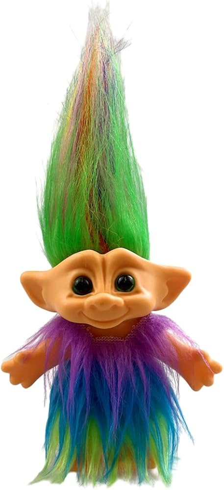 Good Luck Troll Dolls,Vintage Troll Dolls Chromatic Adorable for Collections, School Project, Art... | Amazon (US)