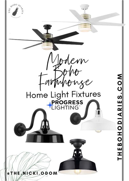 Best light fixtures and ceiling fans for interiors and home decorating. These give a great modern boho farmhouse feel to customize any interior space! Modern ceiling fan , farmhouse light , good trim , new inside light , modern home decor #ceilingfan #outsidights #exteriorlights

#LTKhome #LTKFind