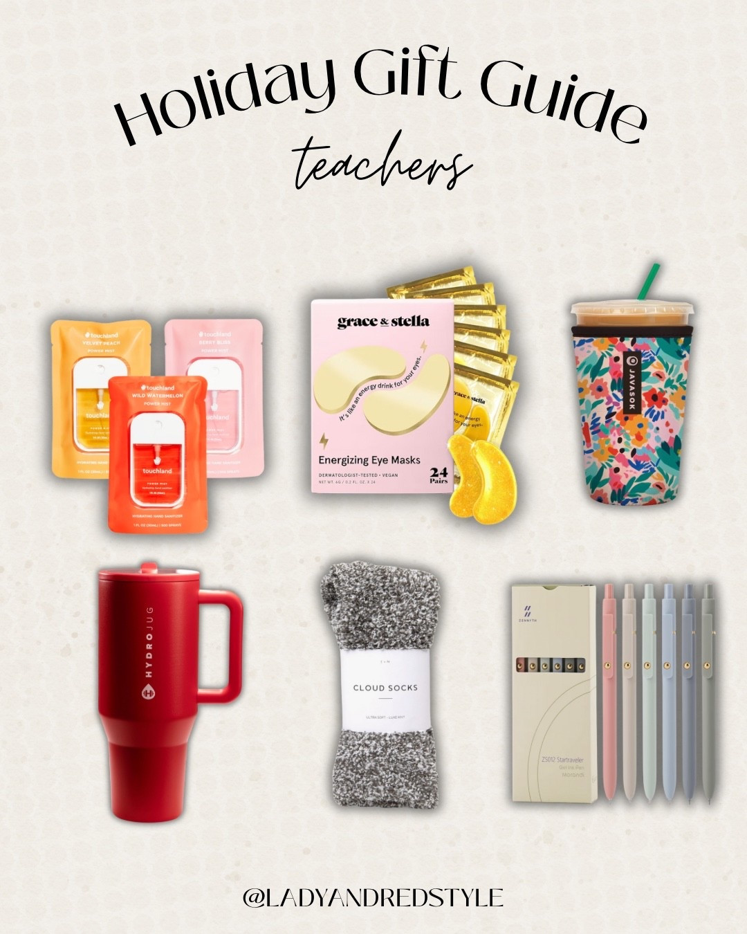 Holiday Gift Guide ideas for teachers! 

Gift guide, teacher gifts, holiday gifts, affordable gifts 

#LTKGiftGuide #LTKFindsUnder50 #LTKHoliday