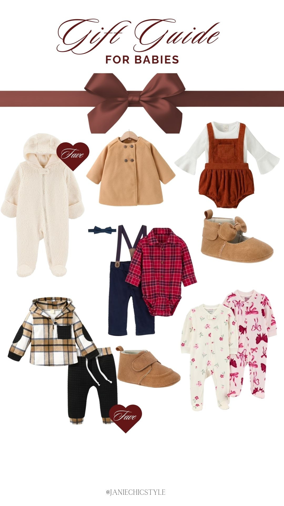 A cozy + adorable Baby Gift Guide 🧸✨ Filled with affordable, soft, and practical picks for newborns and toddlers — from snuggly sleepers to festive outfits, winter layers, tiny shoes, and everyday essentials. Everything is linked for easy holiday shopping! Carter’s – Child of Mine – Younger Tree – baby gifts – newborn essentials – toddler outfits – baby girl clothes – baby boy clothes – holiday baby outfits – winter baby clothes – baby slippers – baby socks – baby shoes – infant sleepwear – baby sets – affordable baby gifts – Walmart finds – baby gift guide – Christmas gifts for babies 

 #LTKCyberWeek #LTKGiftGuide #LTKHoliday