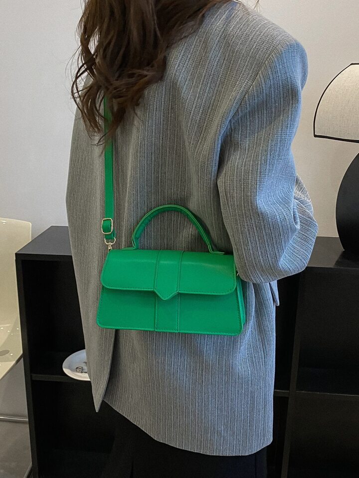 Minimalist Flap Square Bag | SHEIN