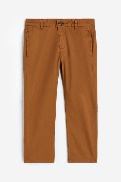 Relaxed Fit Cotton Chinos | H&M (US + CA)