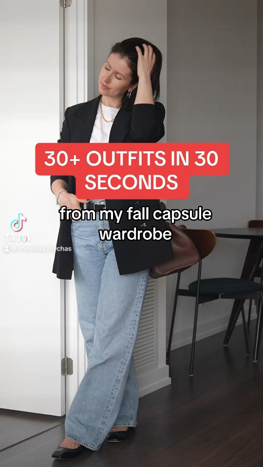 30 outfits with 30 items from my capsule wardrobe 