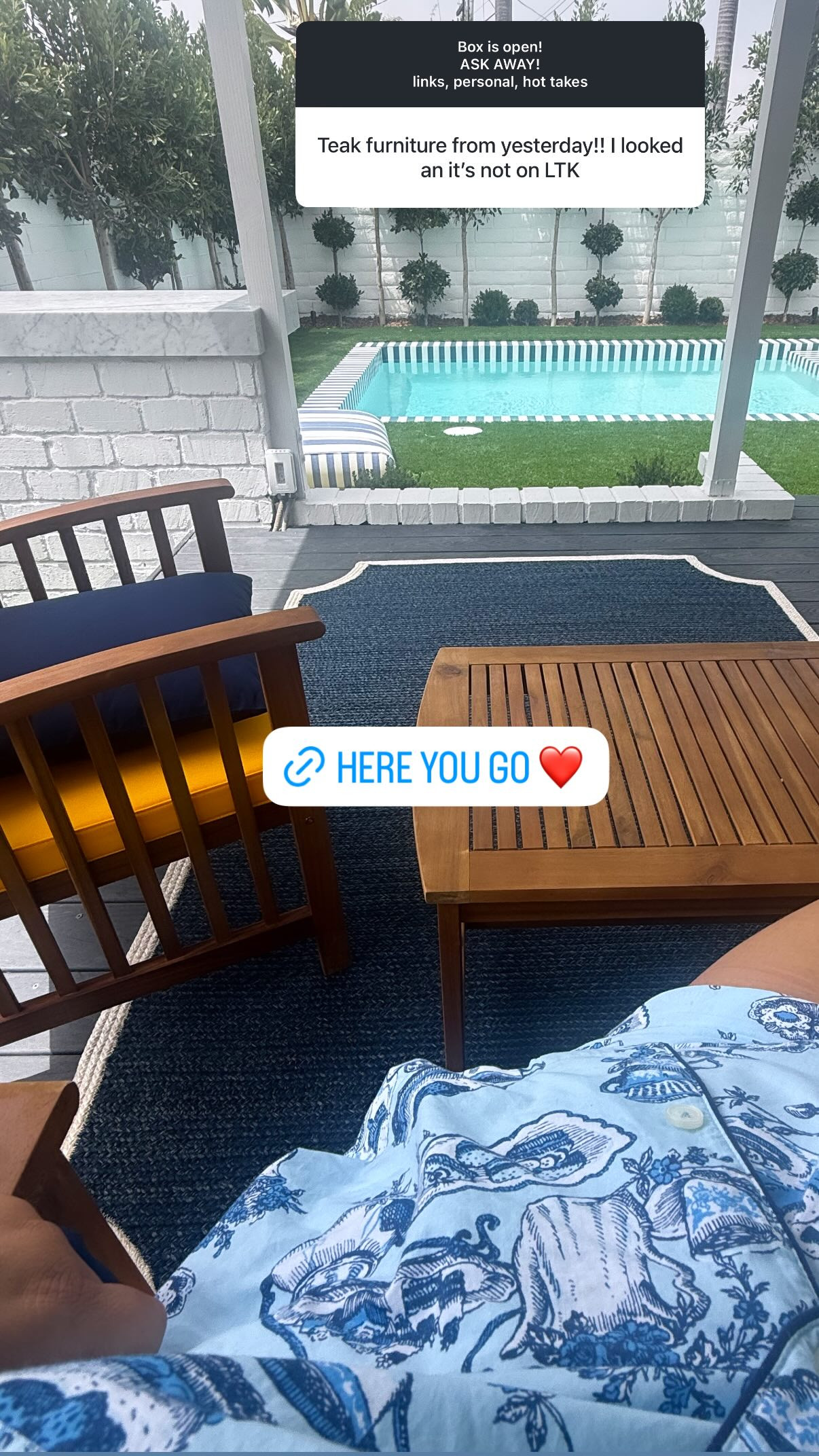 Our outdoor patio furniture set

#LTKHome