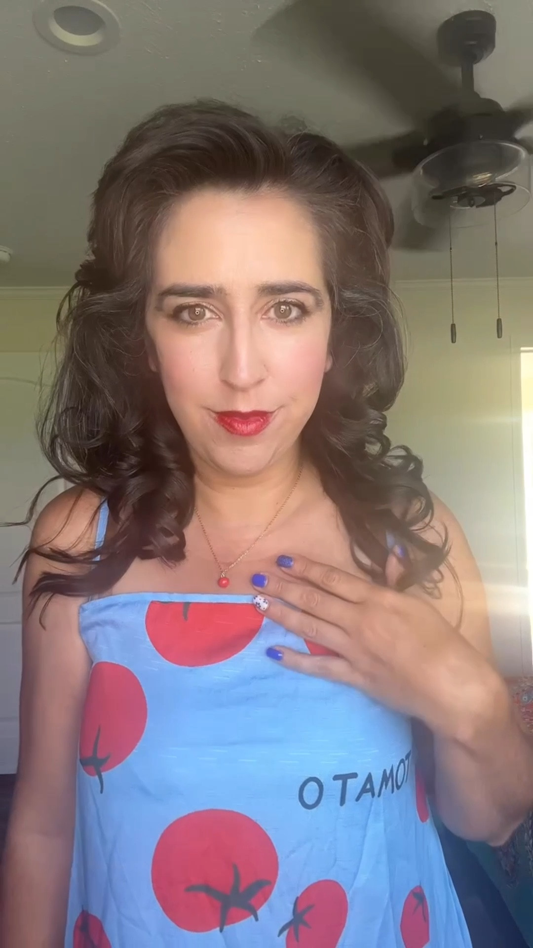 Tomato print dress
Summer dress 
Lightweight dress
Sundress
Summer outfit ideas 

#LTKSeasonal #LTKFindsUnder50 #LTKSaleAlert