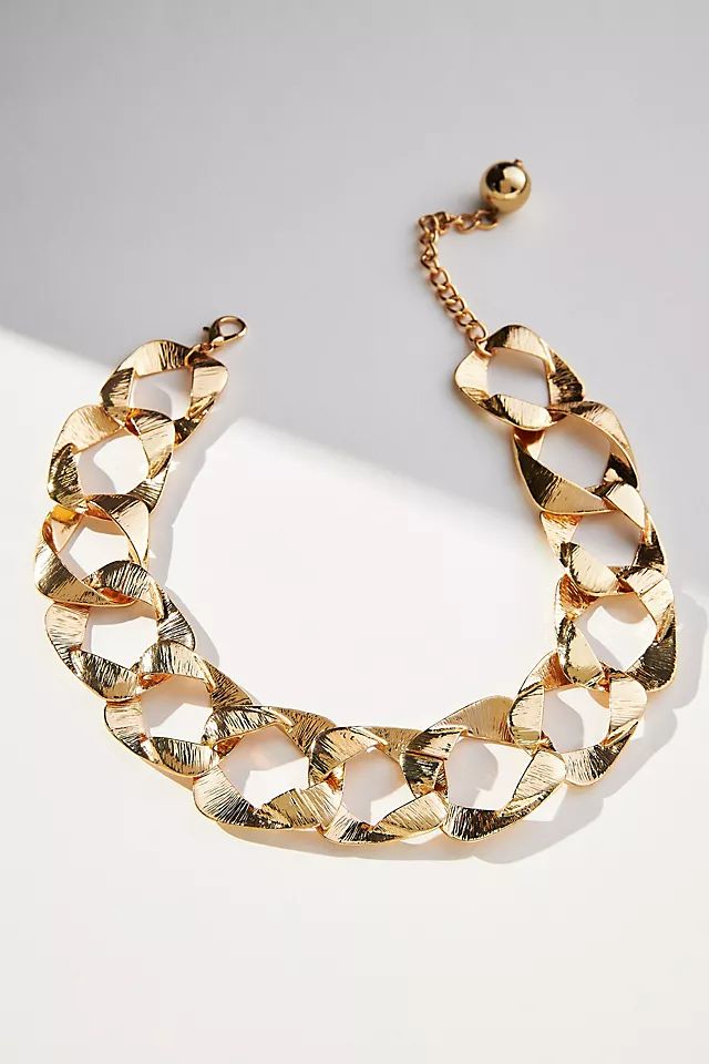 Square Linked Necklace | Anthropologie (US)