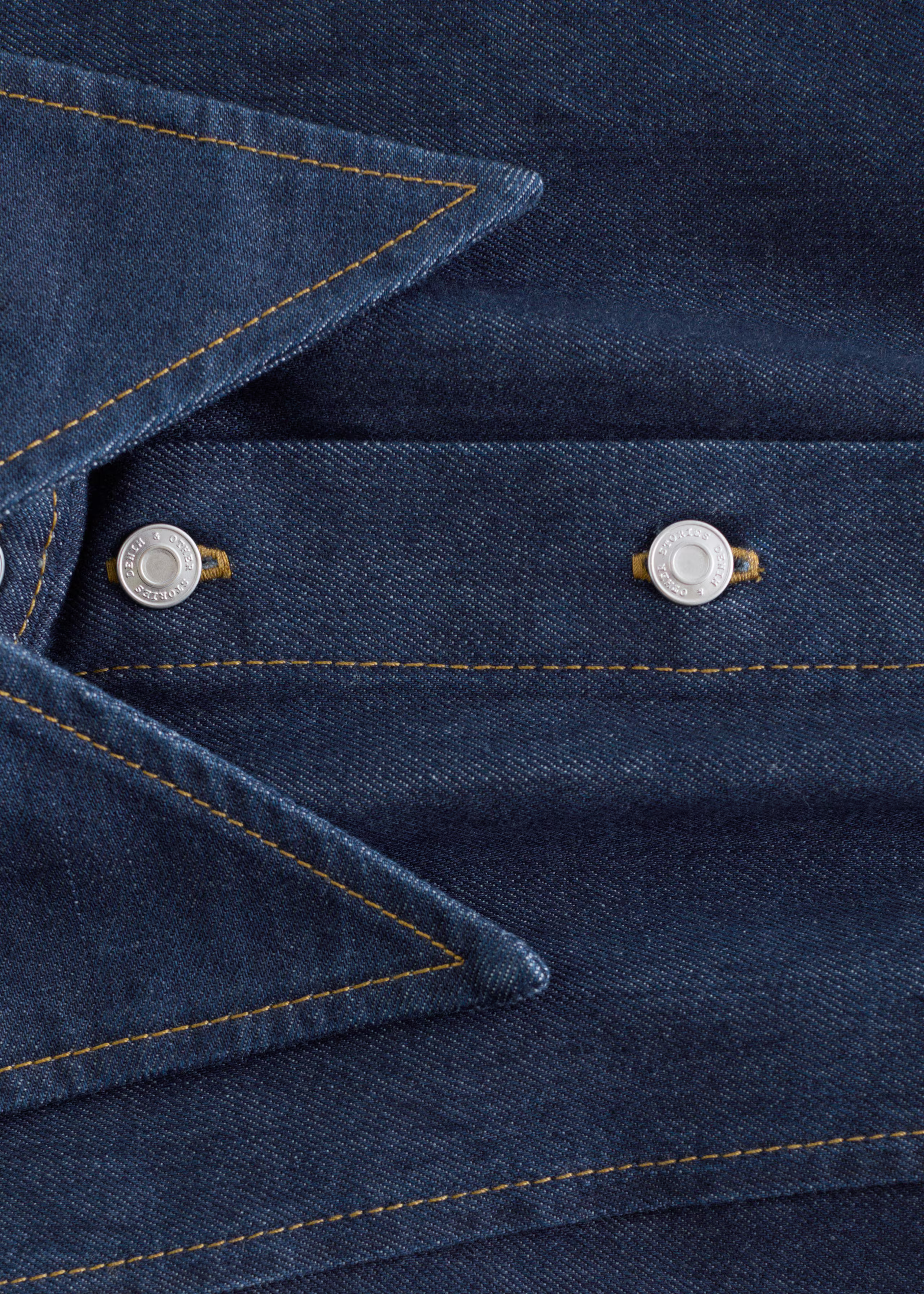 Topstitched Denim Shirt | & Other Stories UK