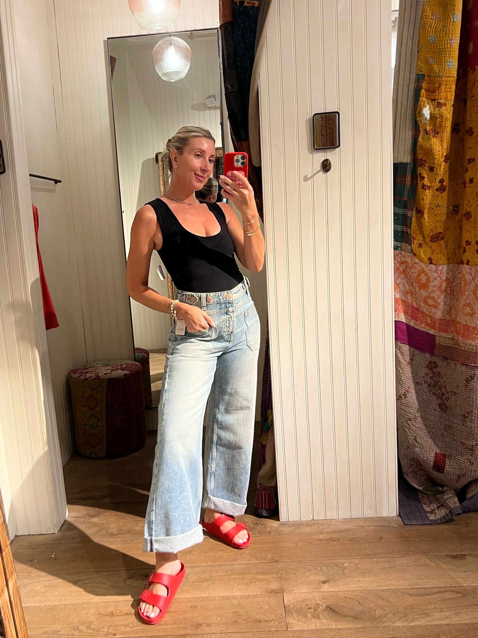 Perfect wide leg denim 
Everyday fashion! 

#LTKfindsunder100 #LTKover40 #LTKfindsunder50