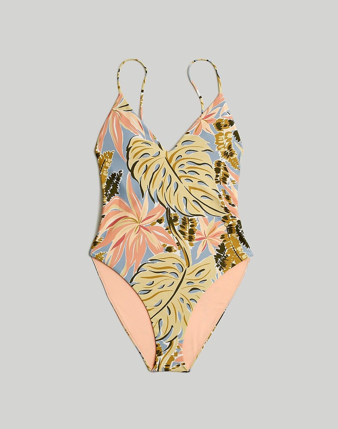 Tie-Back One-Piece Swimsuit | Madewell
