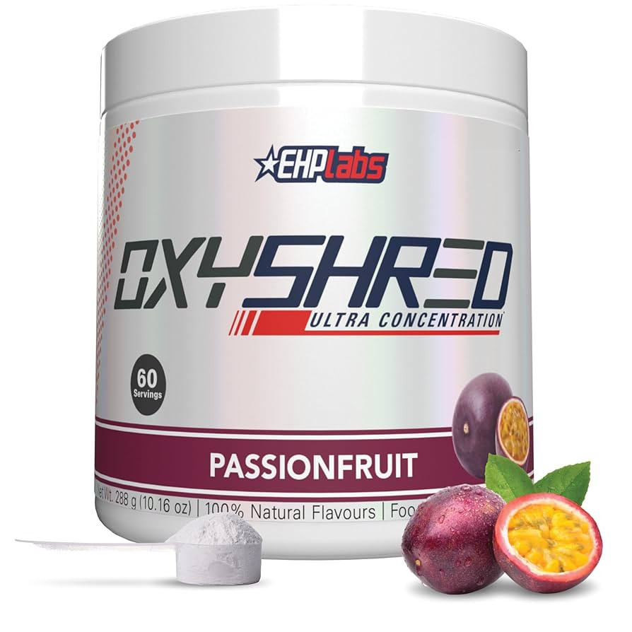 EHP Labs OxyShred Pre Workout Powder & Shredding Supplement - Preworkout Powder with L Glutamine ... | Amazon (US)