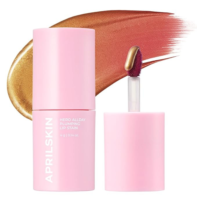 APRILSKIN Hero All Day Plumping Lip Stain | 24H Long-Lasting | Quick Visible Plumping for Fuller-... | Amazon (US)