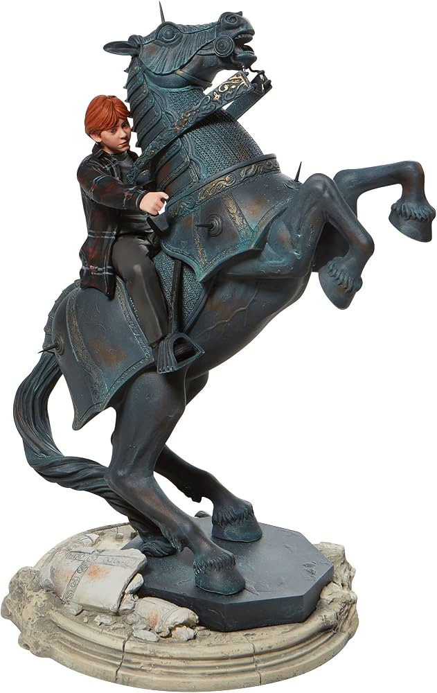 Enesco Harry Potter Ron Weasley on Horse Chess Piece Figurine, 12.5 Inch, Multicolor | Amazon (US)