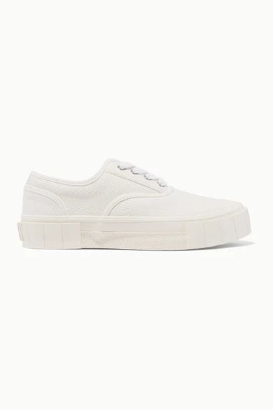 GOOD NEWS - Net Sustain Organic Cotton-canvas Sneakers - White | NET-A-PORTER (US)