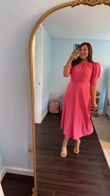 Madison Tara strawberry pink midi dress! Perfect for spring and summer! Also on major sale at Belk! 





#LTKworkwear #LTKsalealert #LTKstyletip
