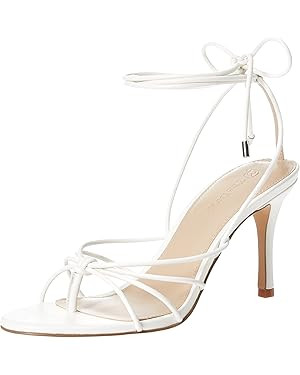 The Drop Women's Archie Lace-Up Strappy Heeled Sandal | Amazon (US)