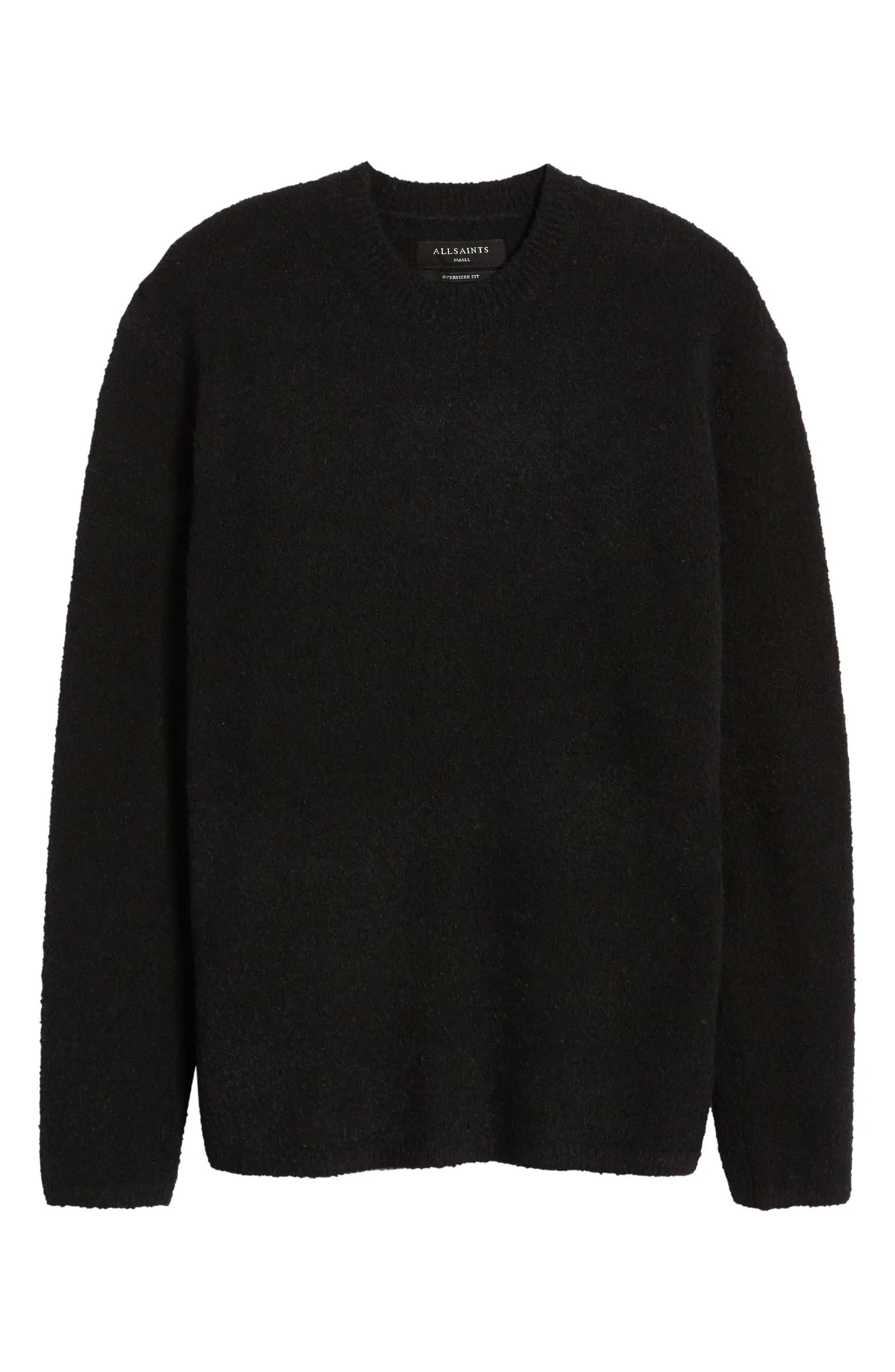 AllSaints Eamont Cotton Blend Crewneck Sweater | Nordstrom | Nordstrom