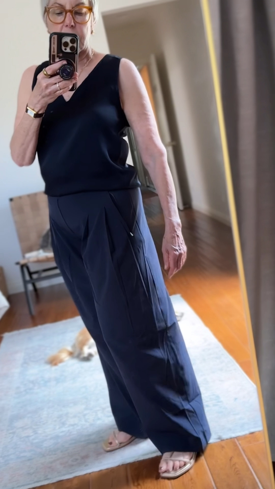 Travel-ready! These wide leg pants from Athleta are lightweight and comfortable, but polished enough to wear out to dinner. I’m wearing Petite 6. 

#travelclothing #athleisure #daytodinner

#LTKOver40 #LTKStyleTip