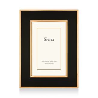 Black Enamel with Gold Frame, 4" x 6" | Bloomingdale's (US)