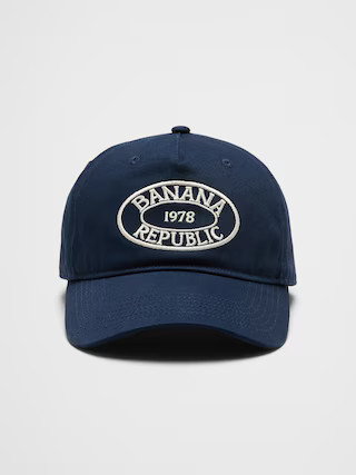 Tall Crown Logo Baseball Cap | Banana Republic Factory
