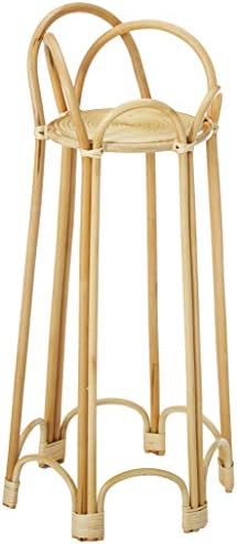 KOUBOO Rattan Loop Indoor Plant Stand, 26 inches, Natural Planter Brown | Amazon (US)