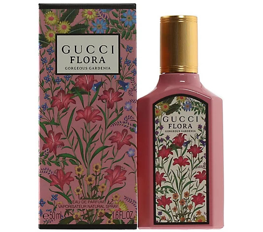 Gucci Flora Gorgeous Gardenia Eau De Parfum, 1.6 oz - QVC.com | QVC