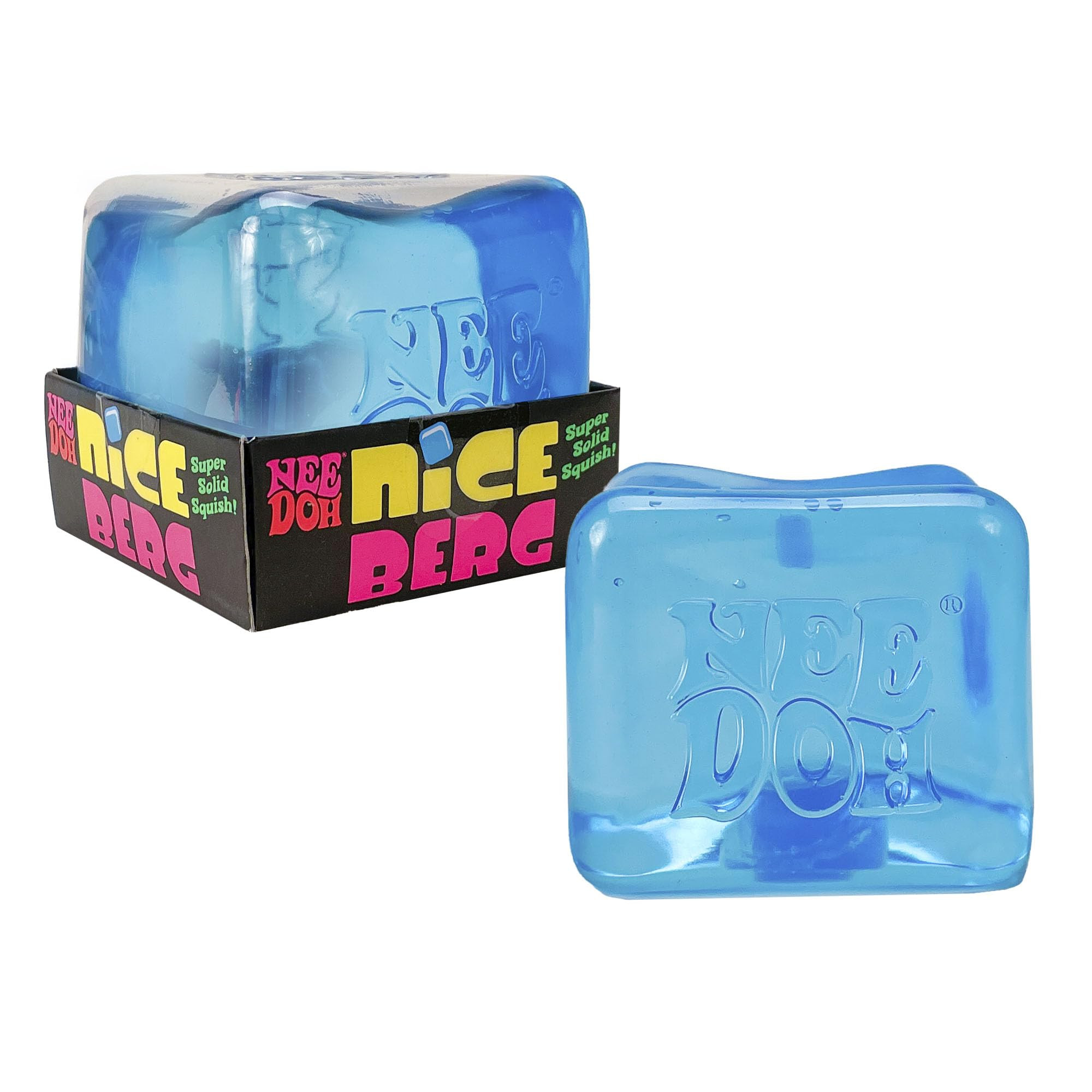 Schylling NeeDoh Nice Berg - Giant NeeDoh Nice Cube - Sensory Squeeze Toy with a Super Solid Squi... | Amazon (US)