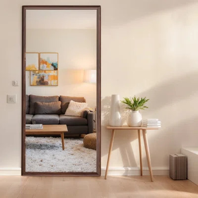70*32 Inch Full-Body Floor Mirror With Artificial Wood Frame, Elegant Design And Durability, A Must-Have For Bedrooms, Clothing Stores And Salons | Wayfair North America
