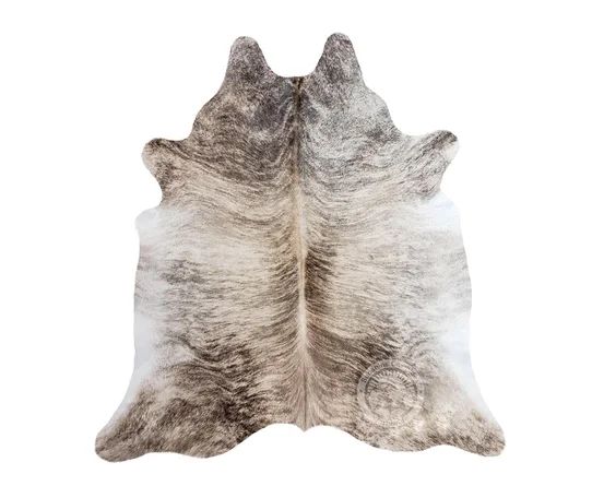 Luxury Cowhides Handmade Leather Brindle Area Rug | Wayfair Professional