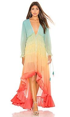 ROCOCO SAND Ciel Dress in Rainbow from Revolve.com | Revolve Clothing (Global)