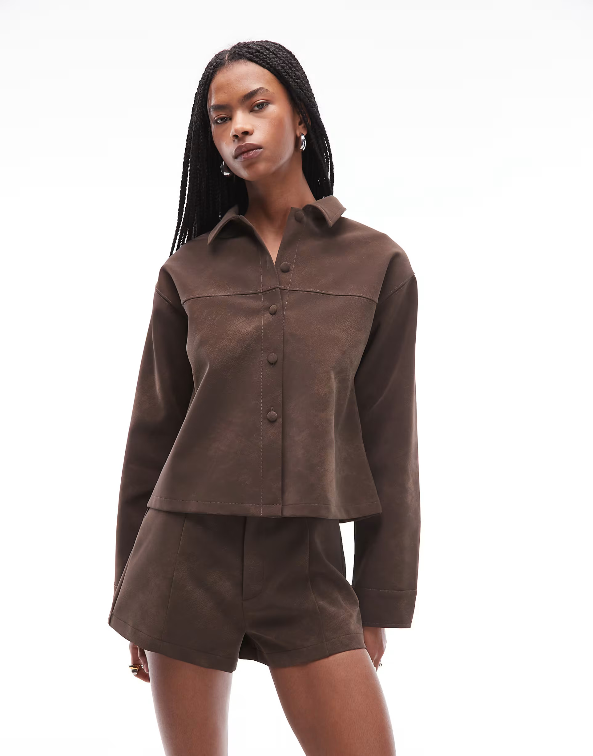 ASOS DESIGN Mix & Match Textured Leather Look | ASOS (Global)