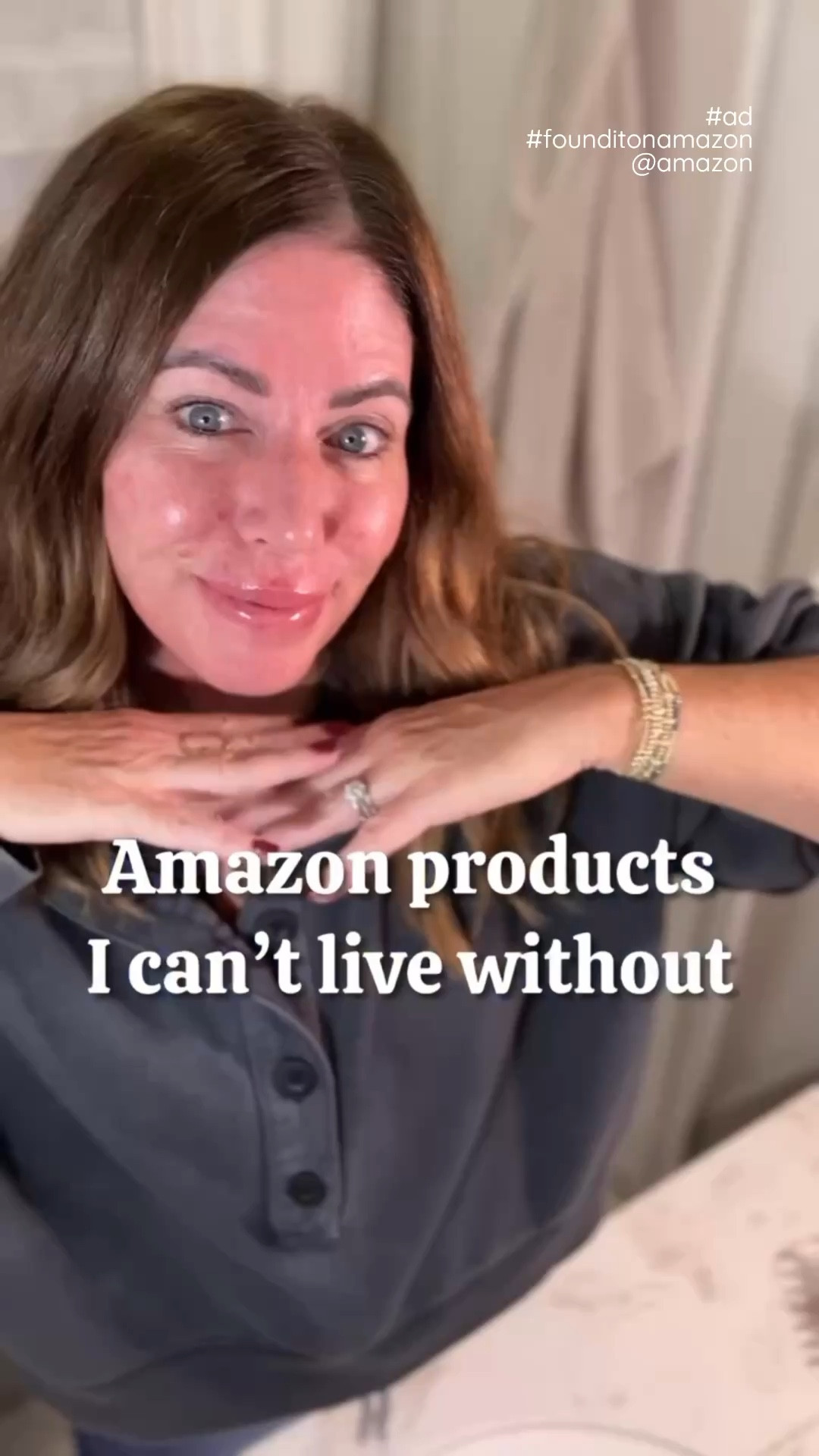 🚨On SALE up to 50% off! 🚨Amazon products that I can't live without --they keep me sane and looking good! @amazon #FoundItOnAmazon #ad

My favorite cleanser that is gentle on my face and keeps my breakouts at a minimum. It is clean too!

Living proof volume and texture spray-A must have for my fine hair it gives me lots of volume and holds my curls for days ￼

My favorite peptide lip mask I put on every single night

Viral collagen, sleep mask from Medicube is viral, and I now know why- because it makes your face look and feel so plump and hydrated!

Korean skin care, collagen eye masks that stay put/no more sliding down your cheeks and readjusting. I leave them on for 30 minutes to an hour, and my eyes look so hydrated and youthful after great for antiaging, tired eyes and more.

My favorite oversized, retro aviator polarized sunglasses. I got three colors and they’re perfect to wear on those days I don’t want to wear makeup. ￼

I finally broke down and got a carpet cleaner, and I went with the shark! It is super easy to use. It works great. You can take it apart, clean everything. It's so well-made. I am very impressed.

This laptop stand has made a huge improvement in my carpal tunnel. I spend hours editing on my laptop, and this has helped so much.

Bathroom organization is a must in my tiny bathrooms. All of my favorite organizers are on sale.

Last but not least is my favorite little espresso machine. It is a splurge, but totally worth it as you will get your money back within a few months if you go to Starbucks like me, I have saved so much money by making my coffee/drinks at home. You can make macchiato's lattes espresso. It makes cold and hot coffee. It has a milk frother and automatic functions. 

#LTKselfcare #LTKstorytime #LTKSaleAlert