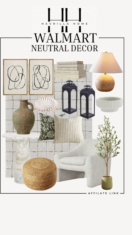 Comment SHOP below to receive a DM with the link to shop this post on my LTK ⬇ https://liketk.it/4FzKk

Walmart decor, Walmart neutral decor, Walmart styling decor, framed wall art, Walmart deals, ottoman, pouf, accent chair, marble table, accent table, olive tree, cabinet, ceramic vase, neutral pillow, throw pillow, table lamp. Follow @havrillahome on Instagram and Pinterest for more home decor inspiration, diy and affordable finds home decor, living room, bedroom, affordable, walmart, Target new arrivals, winter decor, spring decor, fall finds, studio mcgee x target, hearth and hand, magnolia, holiday decor, dining room decor, living room decor, affordable home decor, amazon, target, weekend deals, sale, on sale, pottery barn, kirklands, faux florals, rugs, furniture, couches, nightstands, end tables, lamps, art, wall art, etsy, pillows, blankets, bedding, throw pillows, look for less, floor mirror, kids decor, kids rooms, nursery decor, bar stools, counter stools, vase, pottery, budget, budget friendly, coffee table, dining chairs, cane, rattan, wood, white wash, amazon home, arch, bass hardware, vintage, new arrivals, back in stock, washable rug, fall decor

#LTKhome #LTKstyletip #LTKsalealert

Follow my shop @havrillahome on the @shop.LTK app to shop this post and get my exclusive app-only content!

#liketkit 
@shop.ltk
https://liketk.it/4CxVP #ltkhome #ltkstyletip #ltksalealert

#LTKSaleAlert #LTKxWalmart #LTKHome