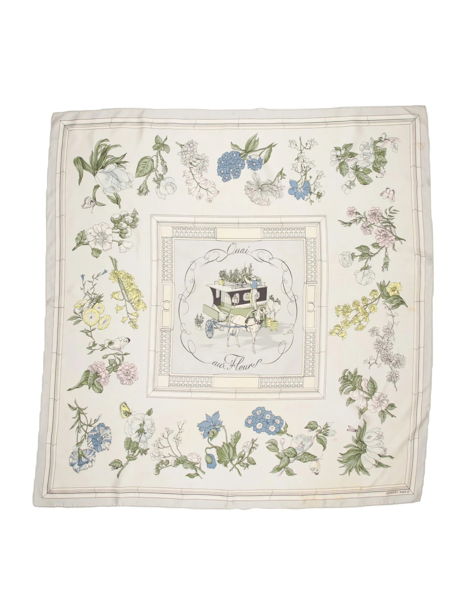 Quai aux Fleurs Silk Scarf | The RealReal