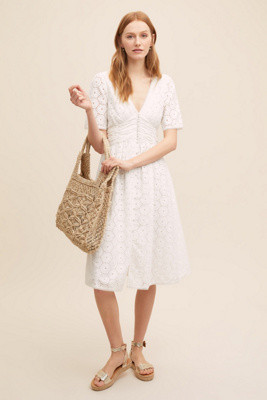 Anglaise Eyelet Dress | Anthropologie (US)