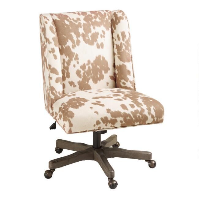 Ava Upholstered Office Chair | World Market