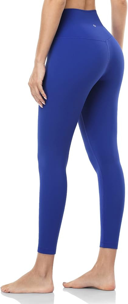 HeyNuts Pure&Plain Workout Pro/Yoga Pro 7/8 Athletic Leggings for Women, High Waisted Compression... | Amazon (US)