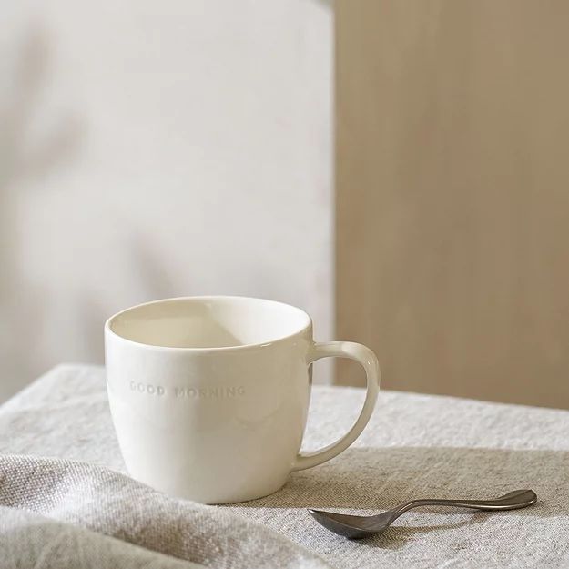 Good Morning Mug | The White Company UK & ROW